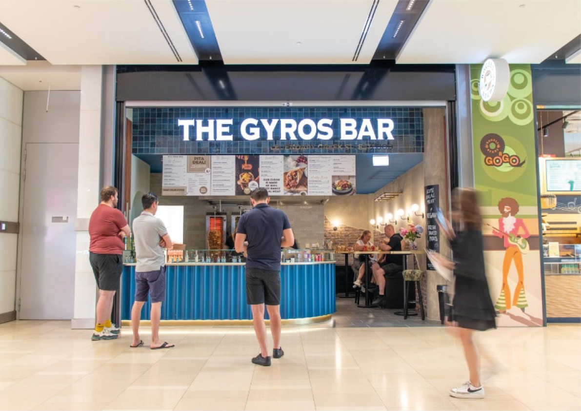 Horeca inrichting The Gyros Bar Utrecht