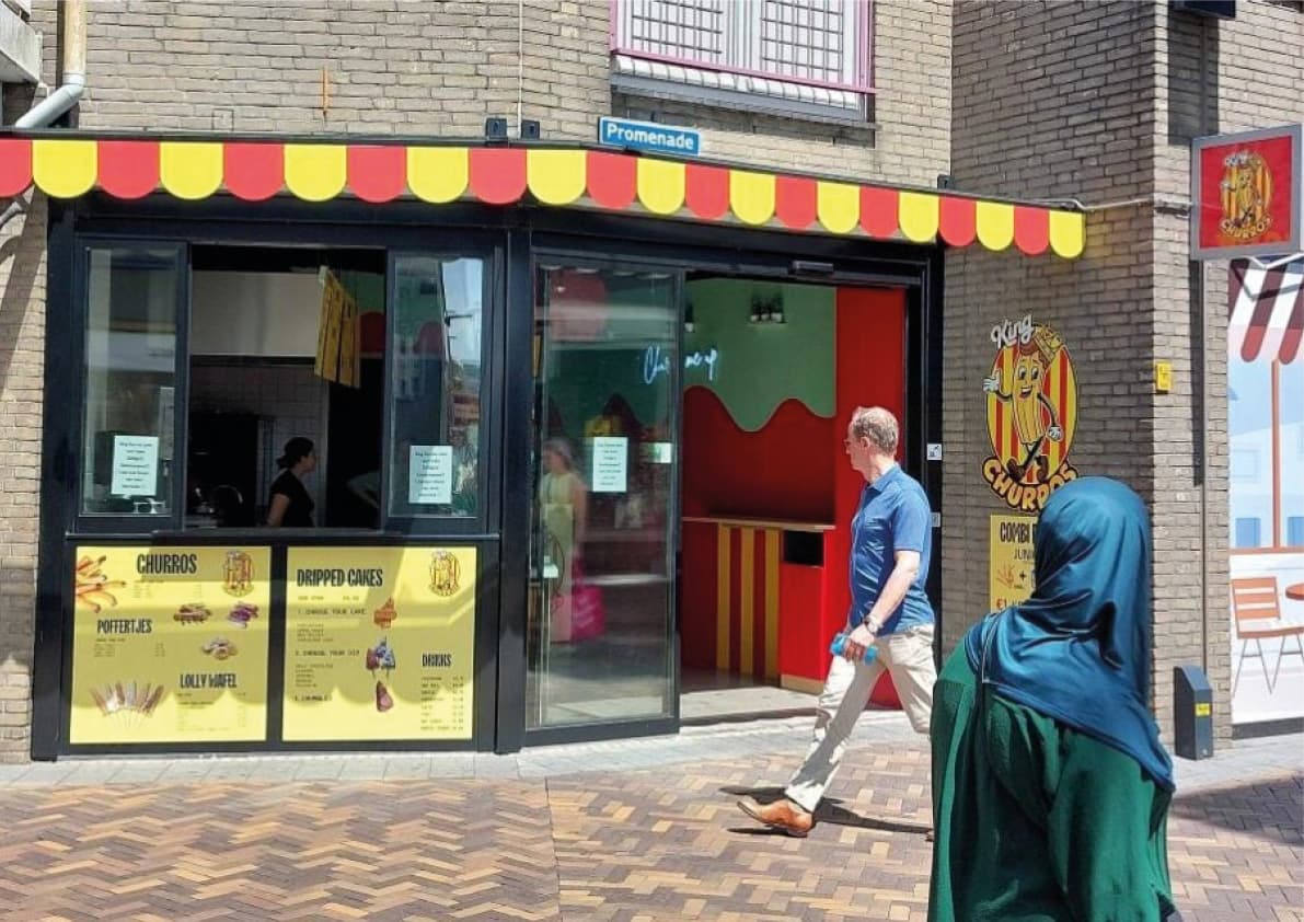Kiosk Design King Churros Stadshart Zoetermeer